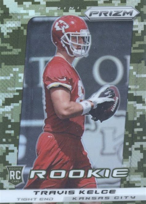 Travis Kelce Prizm Camo Price Guide Sports Card Investor