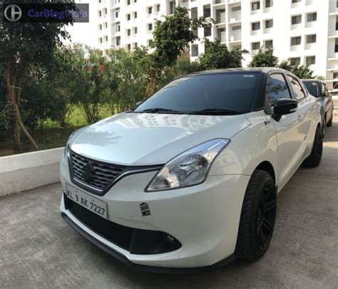 Modified Maruti Suzuki Baleno from Kerala - Images and List of Modifications