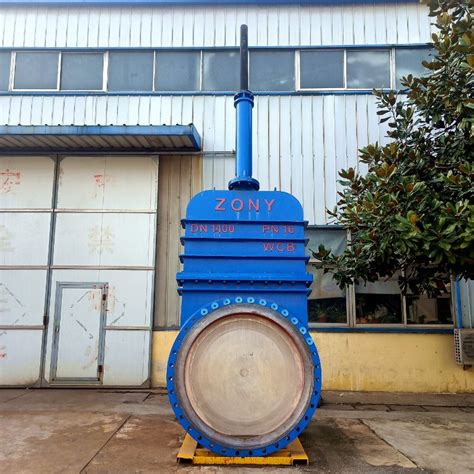 Bonneted Wcb Knife Gate Valve With Gear Box Gate Valve And Knife Gate