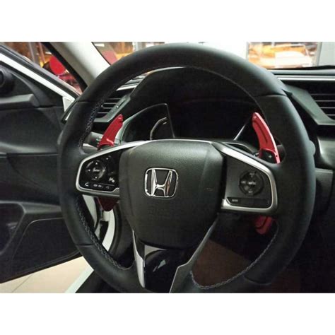 HONDA CİVİC FK7 F1 VİTES KOLU SHİFT PADDLE KIRMIZI RENK FK Tuning