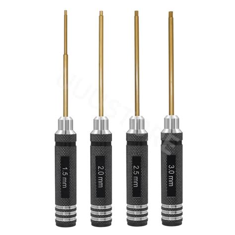 Hex Screw Driver Screwdriver Set 1 5mm 2 0mm 2 5mm 3 0mm Hexagon Tool