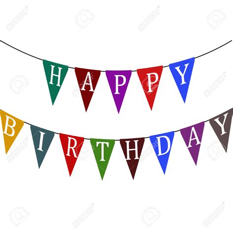 Birthday Banners Clipart | Free download on ClipArtMag