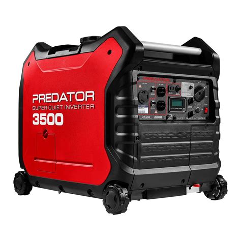 3500 Watt SUPER QUIET Inverter Generator with CO SECURE Technology