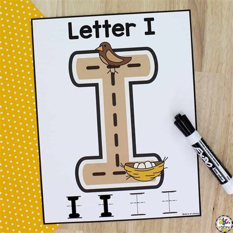 Bird Letter Writing Mats: Letter Formation Activity