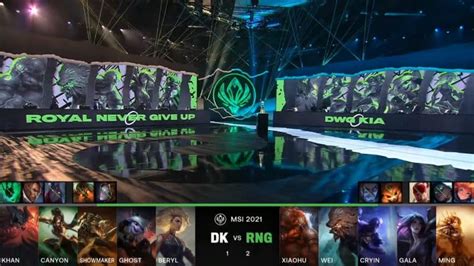 LoL MSI 2021 Grand Finals Resumen De RNG Versus DK