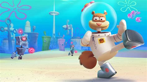Spongebob Squarepants Battle For Bikini Bottom Rehydrated Sandy Cheeks Trailer Released