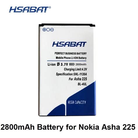 Hsabat Mah Bl Ul Battery For Nokia Asha Asha Lumia Rm