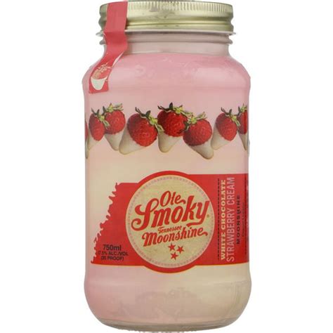 Buy Ole Smoky White Chocolate Strawberry Cream Moonshine Online