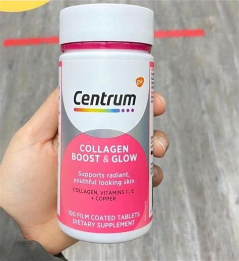 Collagen Centrum Collagen Boost And Glow 100 Viên Lazadavn