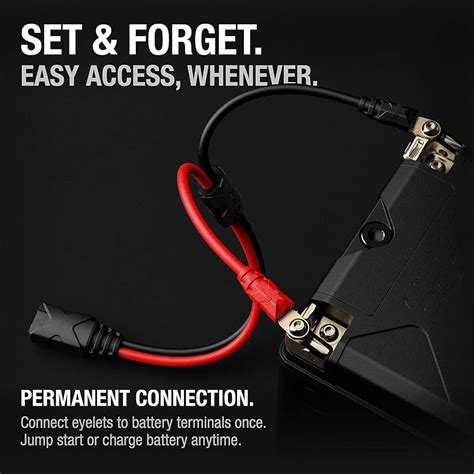 Noco Gbc Boost Eyelet Accessory Cable With X Connect Adapter To