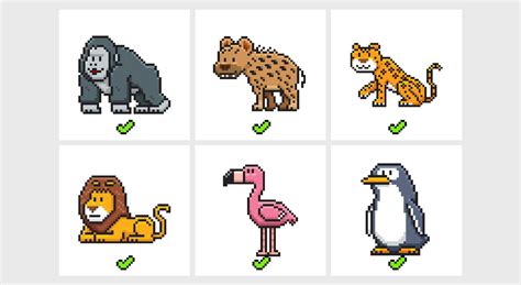 Animals in Pixel Art Part 2 by Awesomesuzy11 on DeviantArt