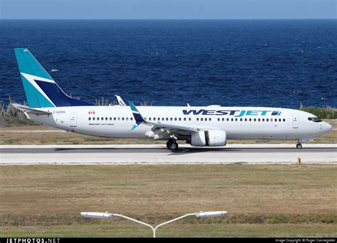 C GZWS Boeing 737 8CT WestJet Airlines Roger Cannegieter JetPhotos