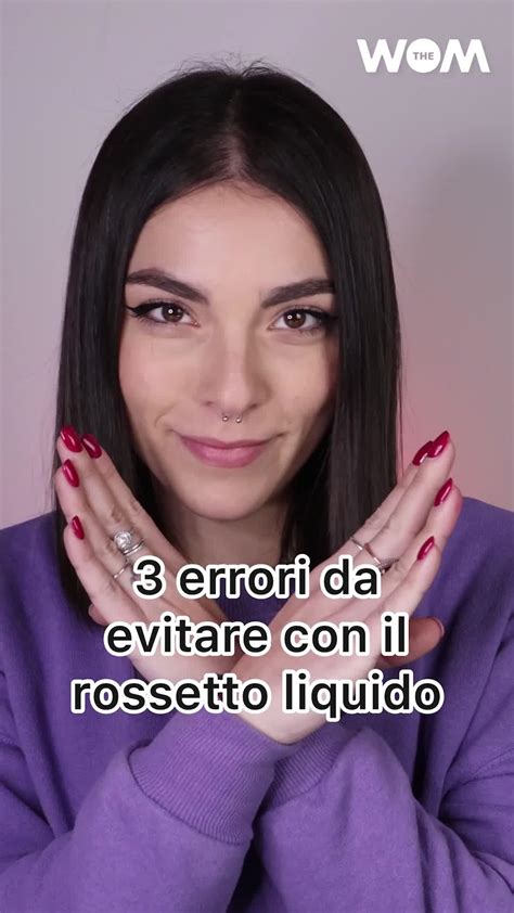 3 Errori Da Non Fare Con Il Rossetto Liquido The Wom Beauty