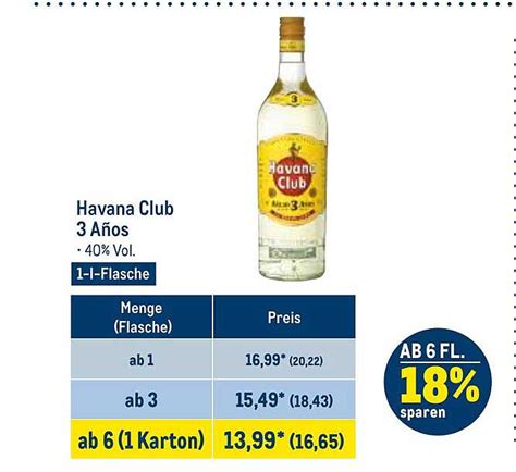 Havana Club Angebot Bei Metro 1prospektede