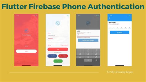 Flutter Learn Firebase Phone Authentication With Source Code Youtube