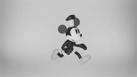 Mickey Mouse - 3D Model by clickdamn