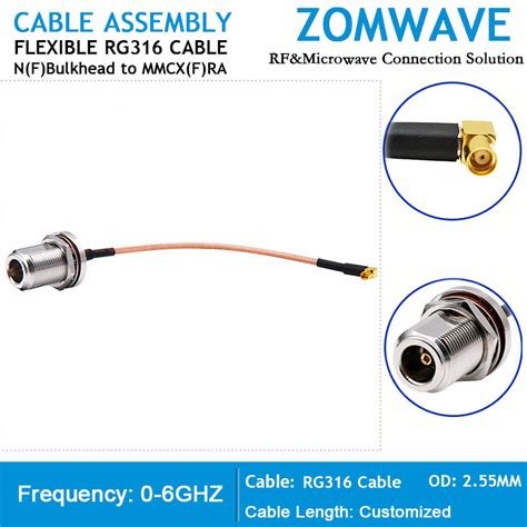 Type N Cable Type N Cable Assembly Custom Rf Cables Mmcx Cable Mmcx