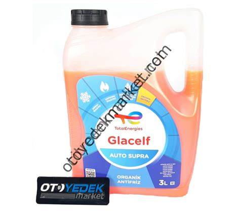 Total Auto Supra Glacelf Organik Antifriz Kırmızı 3 Litre (Total ...