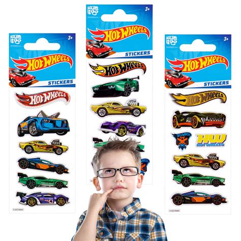 Hot Wheels Zestaw Naklejek Dla Dzieci Naklejki Dla Dzieci Allegro Pl