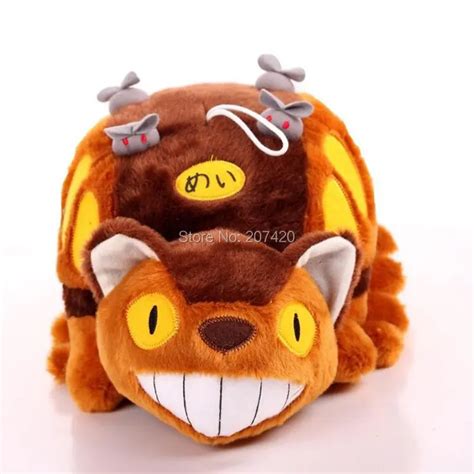 12 30cm Anime Studio Ghibli My Neighbor Totoro Cat Bus Soft Plush Toy