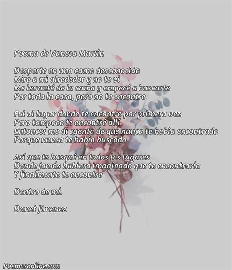 Mejores Poemas De Vanesa Martin Poemas Online