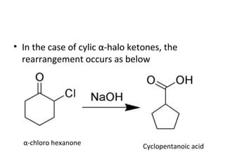 Favorskii rearrangement----Sir Khalid (Organic) | PPT