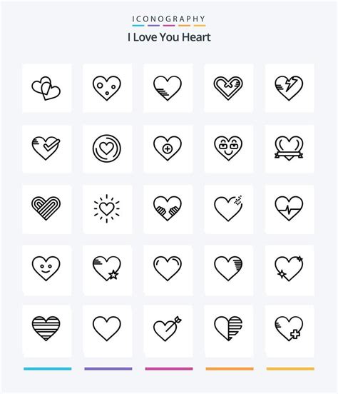 Love Heart Outline Vector Art, Icons, and Graphics for Free Download