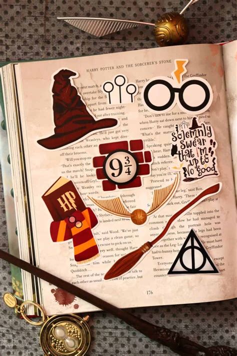 Harry Potter Stickers Printable Free Printable