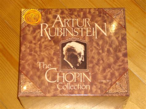 Artur Rubinstein The Chopin Collection Rca Gold Seal Cd Box New