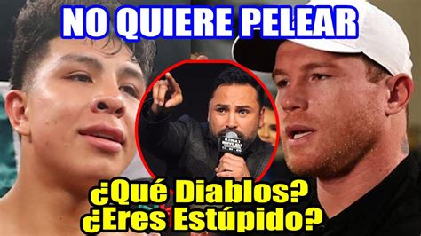 De La Hoya Está Enojado Porque Munguía No Quiere Pelear Con Canelo