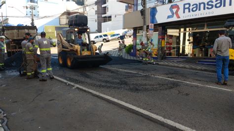 Prefeitura Inicia Implanta O De Faixas Elevadas Em Joa Aba R Dio