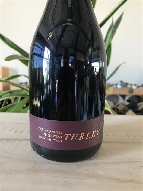 2015 Turley Petite Sirah Hayne Vineyard Napa Valley | WineSneak