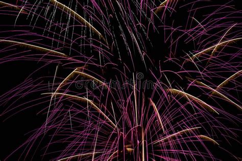 Fireworks in the night sky stock image. Image of 31122017 - 107080873