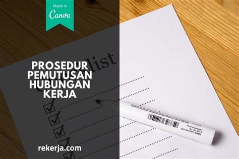 Berikut Ini Prosedur Pemutusan Hubungan Kerja PHK