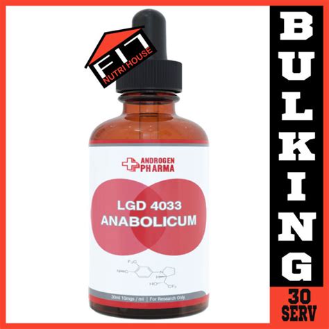 Sarms Lgd Ligandrol Liquid Ml Serv Ap Muscle Weight Gain