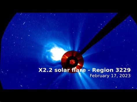 Long Duration X2 2 Solar Flare Erupts From Region 3229 Full Halo CME