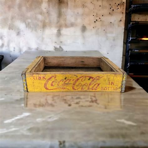 Coca Cola Wooden Crate Etsy