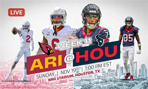 Cardinals vs. Texans live stream: TV channel, how to watch