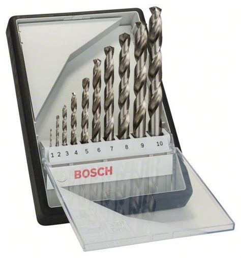 Bosch Professional Set De 10 Brocas Para Metal Robust Line HSS G 135