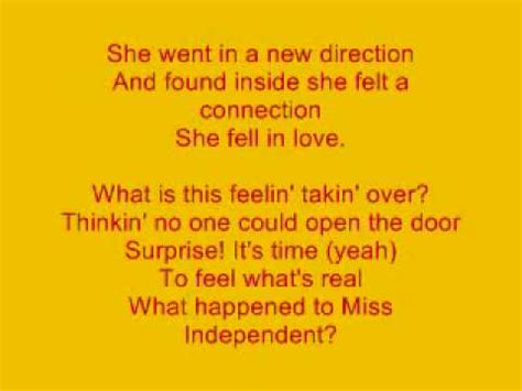 Miss Independent Lyrics