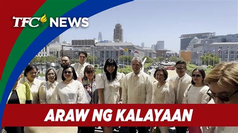 PH Flag Raising Idinaos Sa San Francisco Sa Ika 126 PH Independence