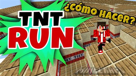 C Mo Hacer Un Tnt Run En Minecraft Pe F Cil Y Sencillo Youtube