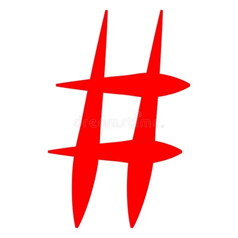 Hashtag Icon Simple Element Illustration Hashtag Symbol Design From