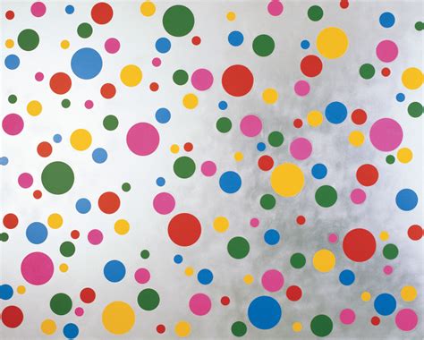 Yayoi Kusama Dots Infinity Nowh Acrylic On Canvas X Cm