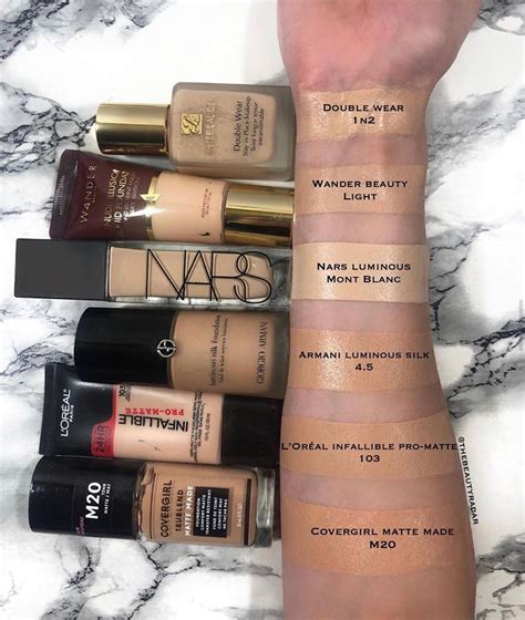 Estee Lauder 1N2 Ecru Double Wear Stay-in-Place Foundation Dupes » All ...