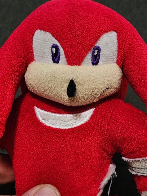 Mavin Sonic Boom Knuckles 8 Plush TOMY SEGA Sonic The Hedgehog