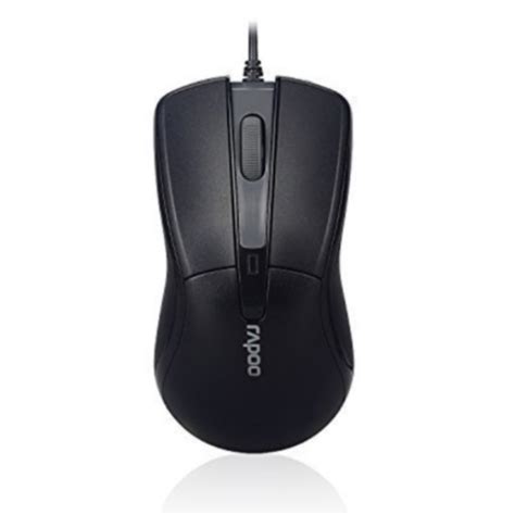 ph&co | PC Depot. RAPOO N1162 WIRED MOUSE BLACK