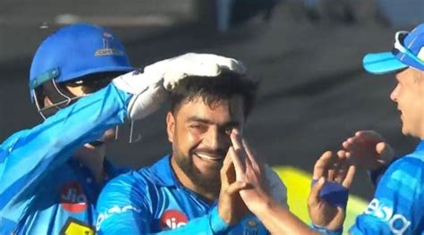 Watch Rashid Khan Takes 500 T20 Wickets In Sa20 Match Against Pretoria