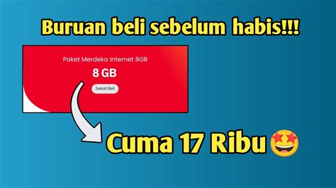 Cara Membeli Paket Internet Murah Telkomsel Gb Seharga Ribu Youtube