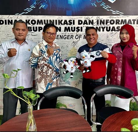 Siap Sukseskan Pemilu 2024 Dinkominfo Bersinergi Dengan Kpu Muba Untuk